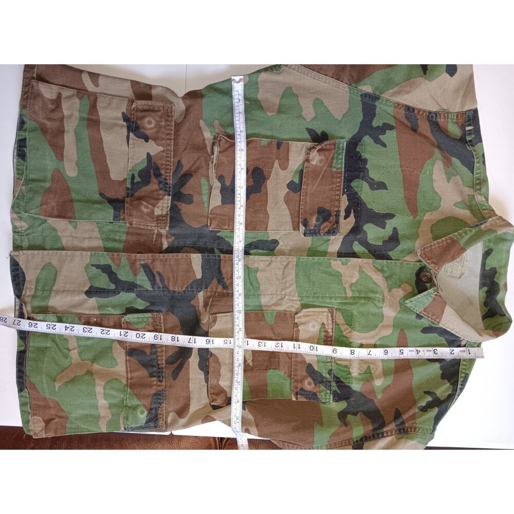 Men’s Camouflage Multicolor Military Jacket Size XL M001 - Picture 3 of 5